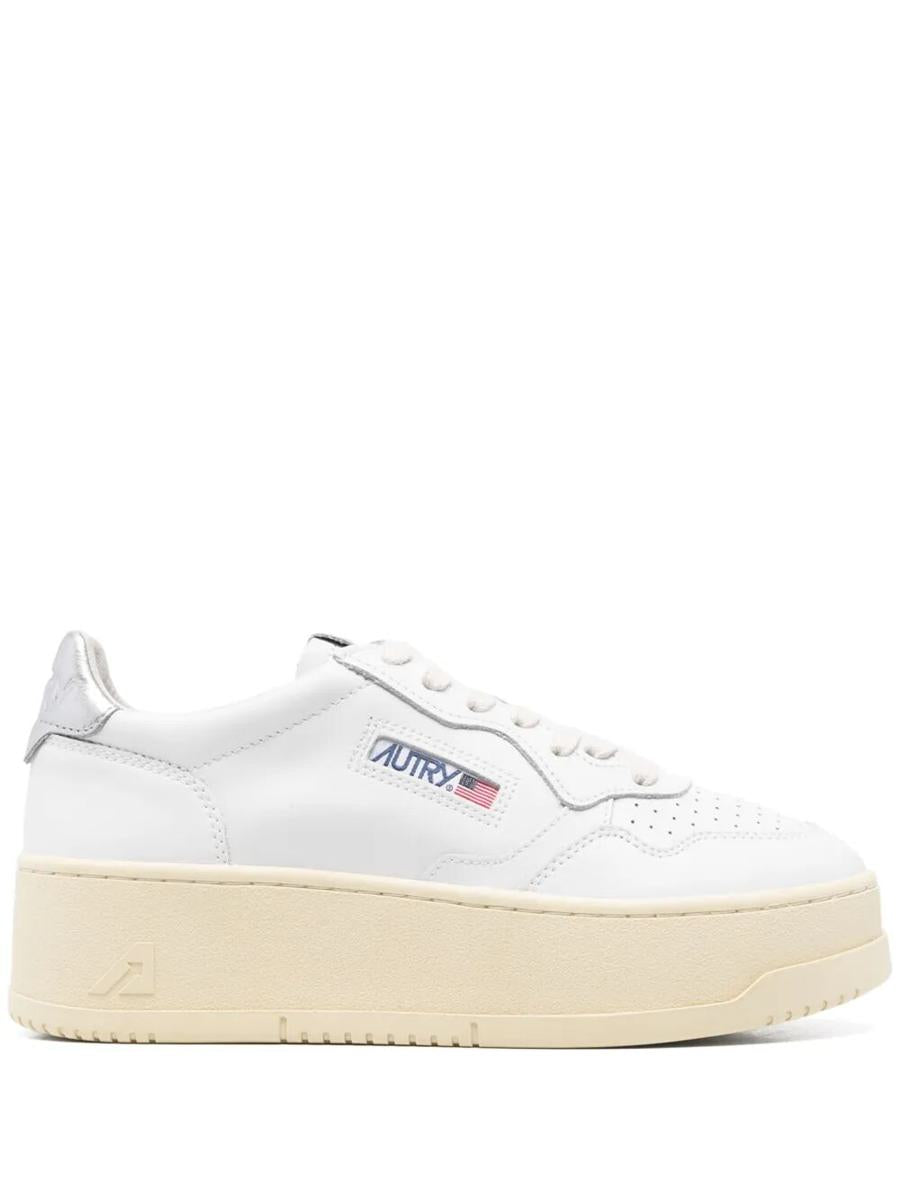 Autry "Platform Low" Lädersneakers Skor