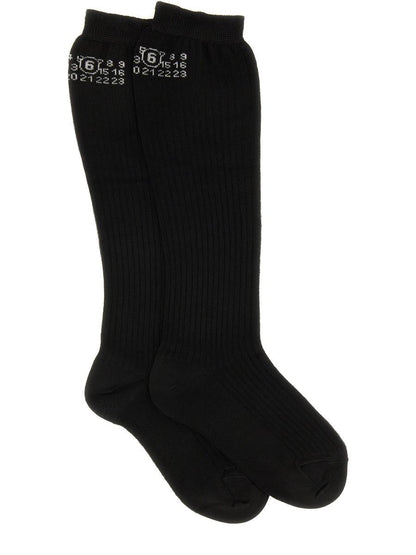 MM6 Maison Margiela Höga Strumpor