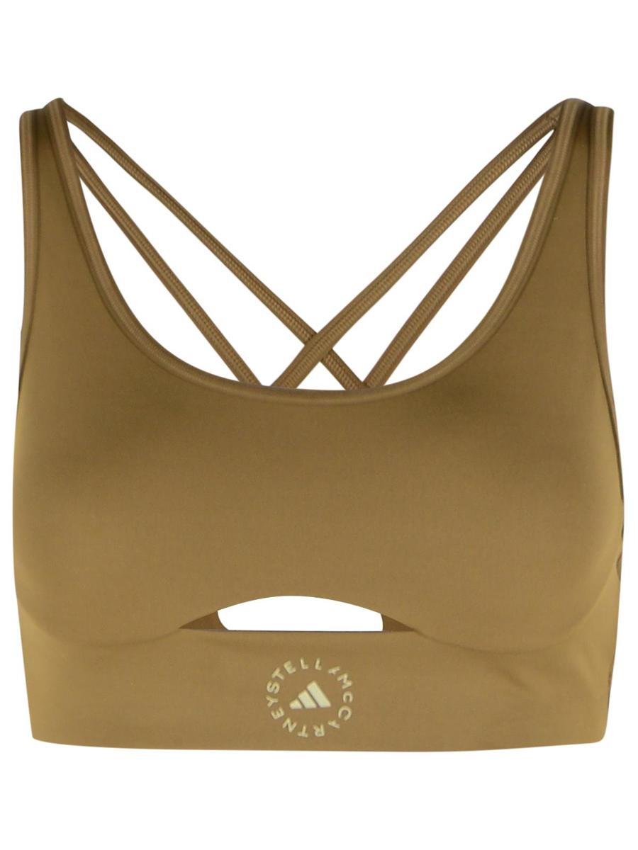 Adidas By Stella McCartney Army Polyester Mix Topp