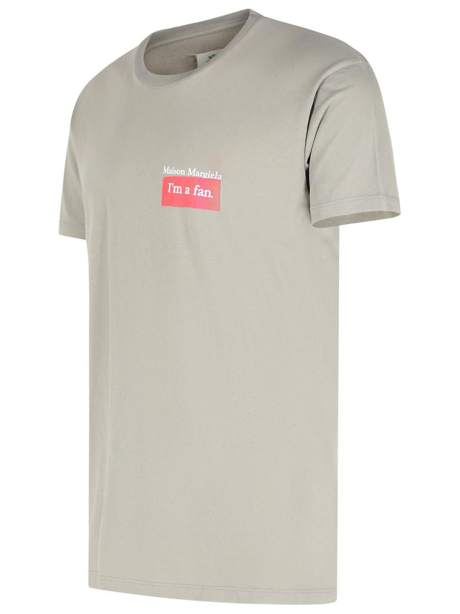 Maison Margiela grå bomulls-T-shirt
