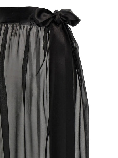 Dolce &amp; Gabbana långkjol i chiffong