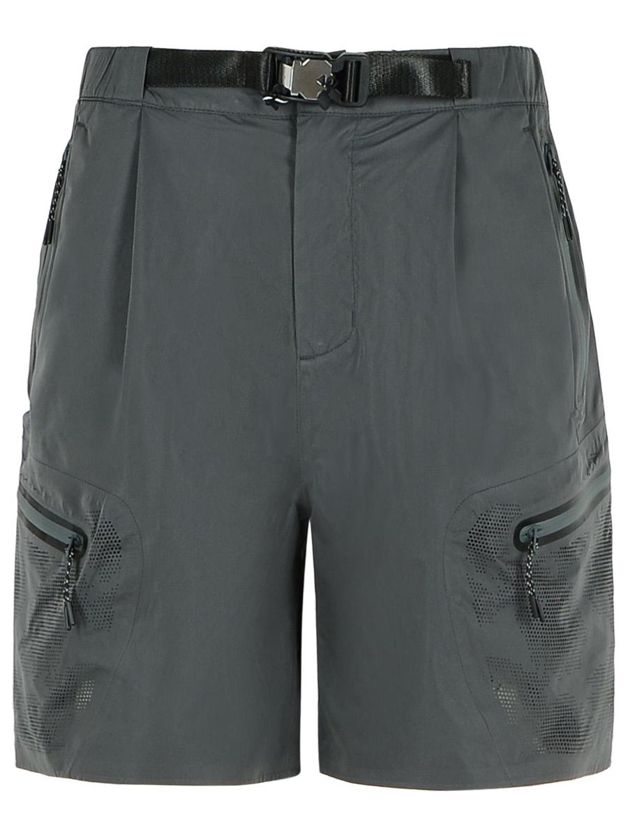 Alpha Industries Grå Polyester Bermudashorts