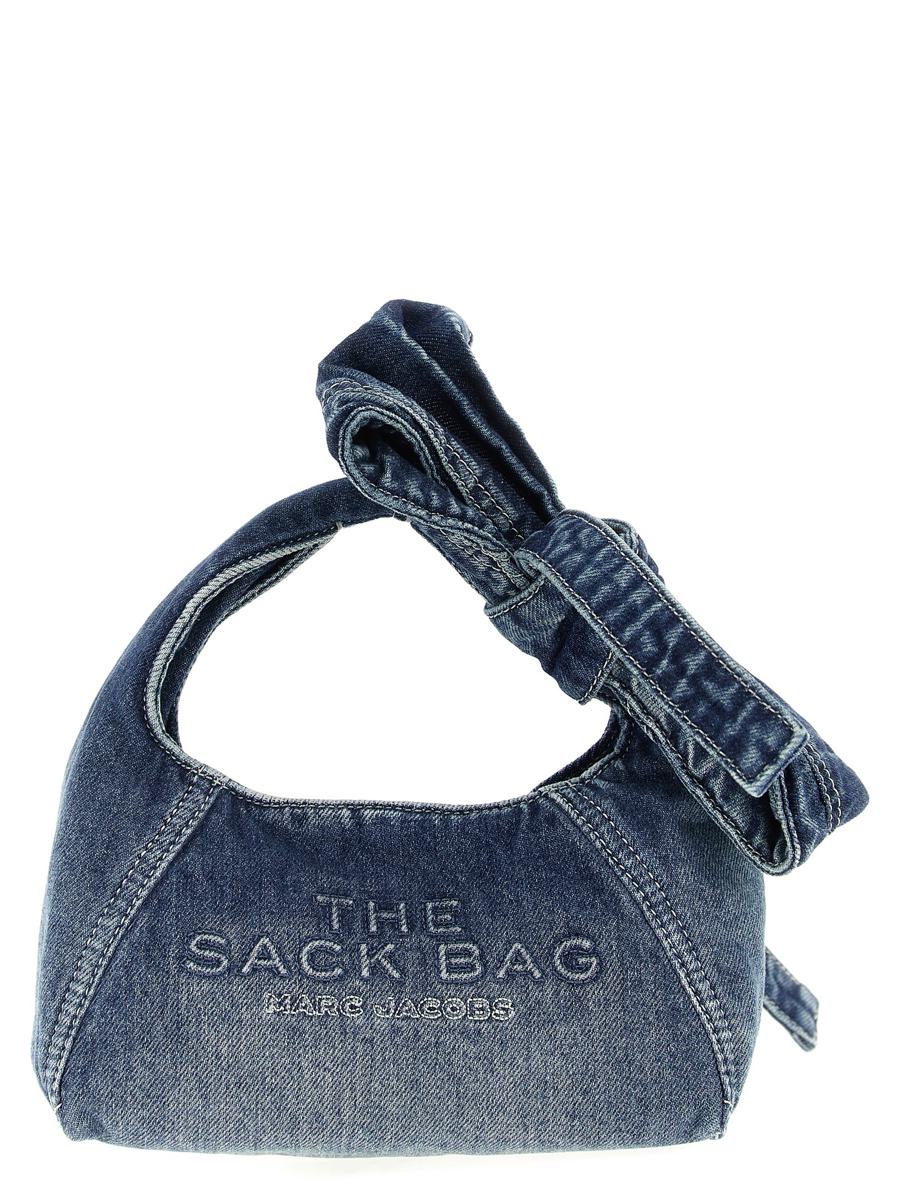 Marc Jacobs handväska med 'The Bow Denim Mini Sack'