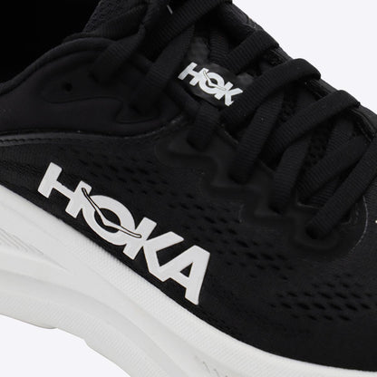 Hoka svarta och vita Bondi 9 sneakers