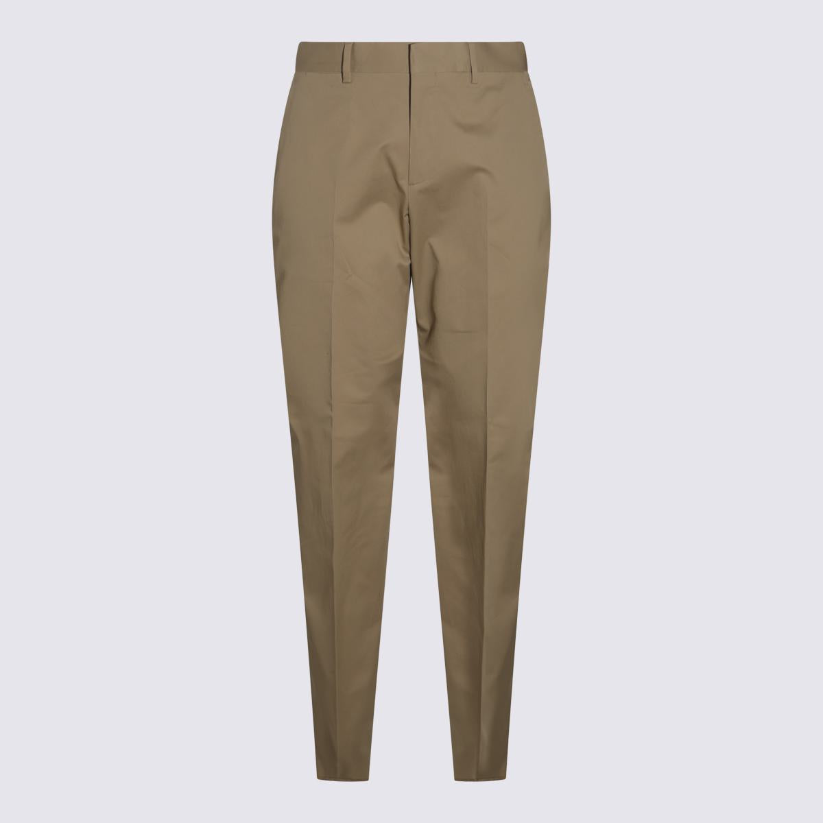 Lardini Beige Bomullsbyxor