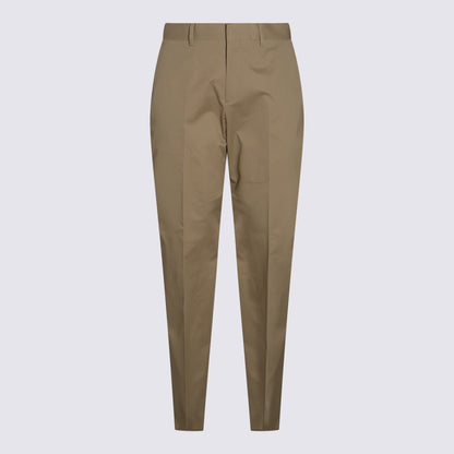 Lardini Beige Bomullsbyxor