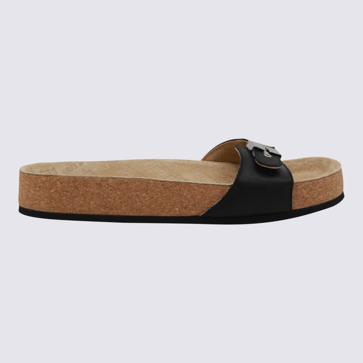 Balenciaga svarta Scholl-skor