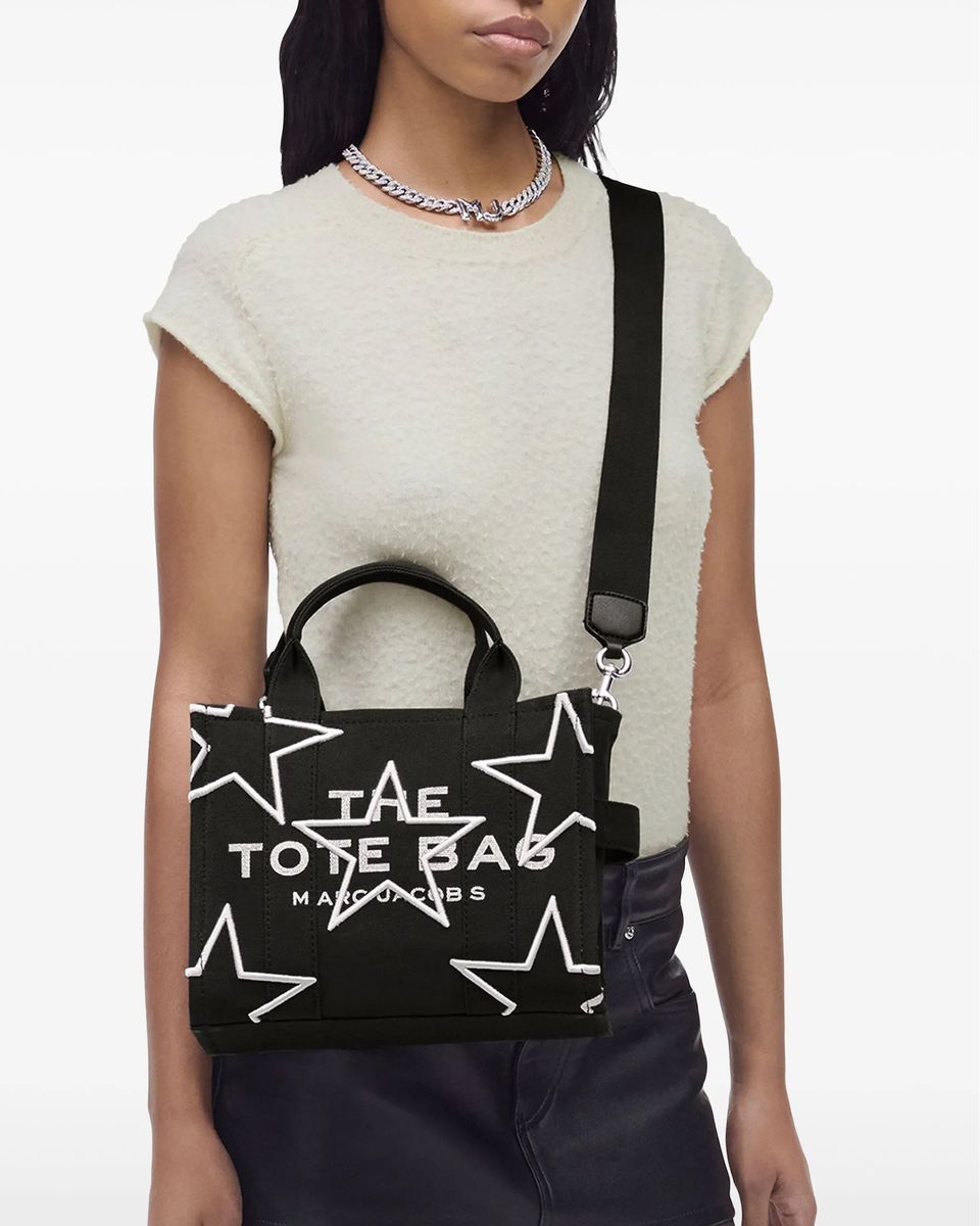 Marc Jacobs 'The Star Canvas Small Tote' Handväska