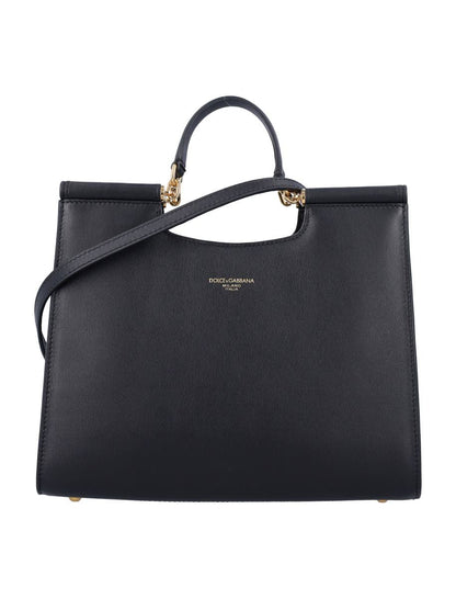 Dolce &amp; Gabbana Liten Sicilien Shopper