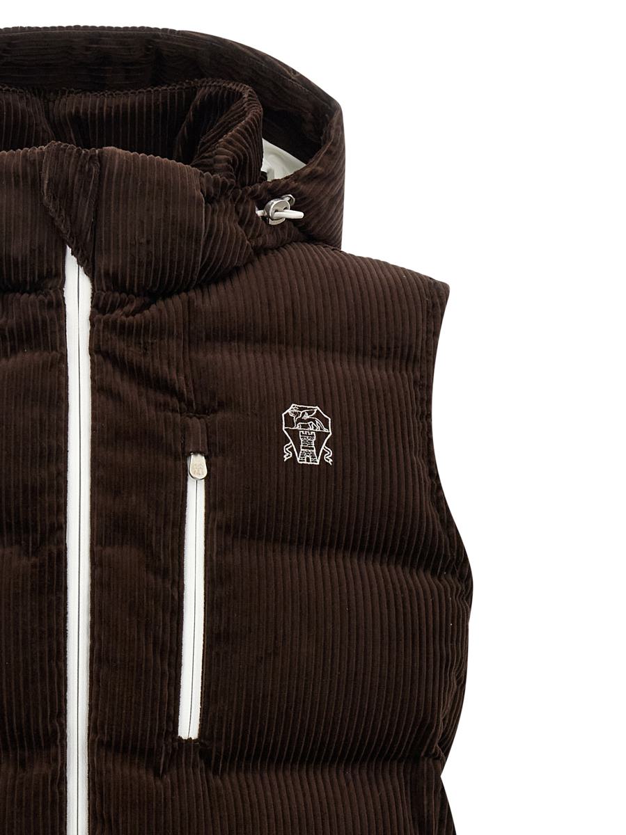 Brunello Cucinelli sammetsväst