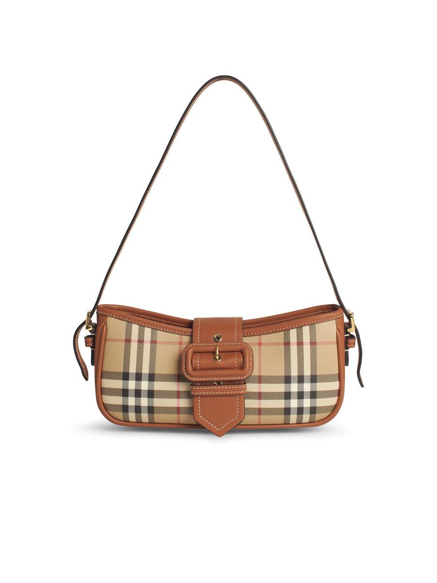 Burberry 'Sling' Beige Läderväska