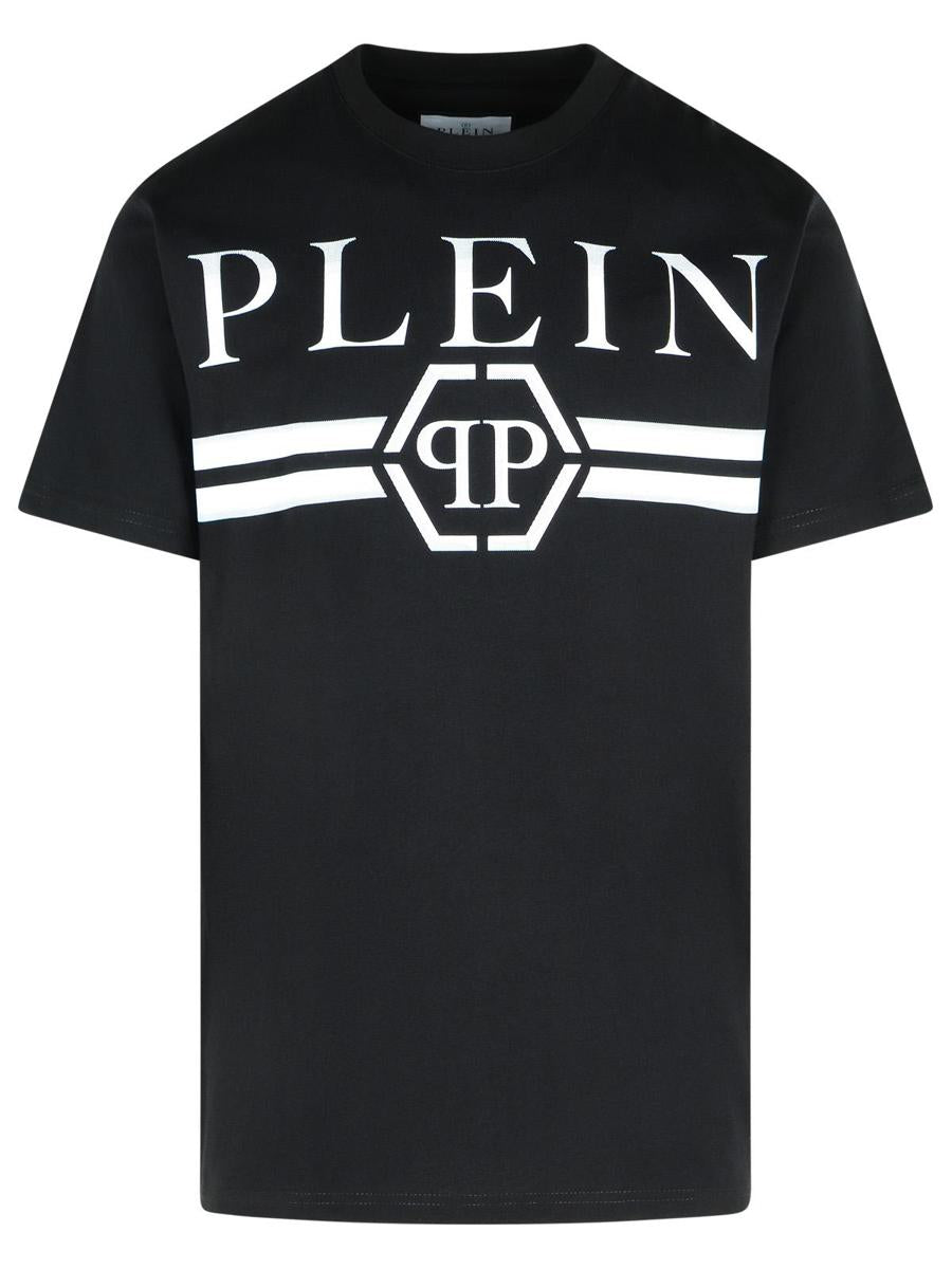 Philipp Plein svart bomulls-T-shirt
