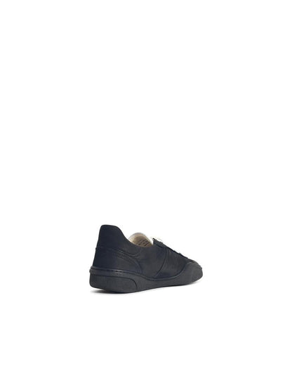 Acne Studios 'Bars Nubuk M' svarta lädersneakers