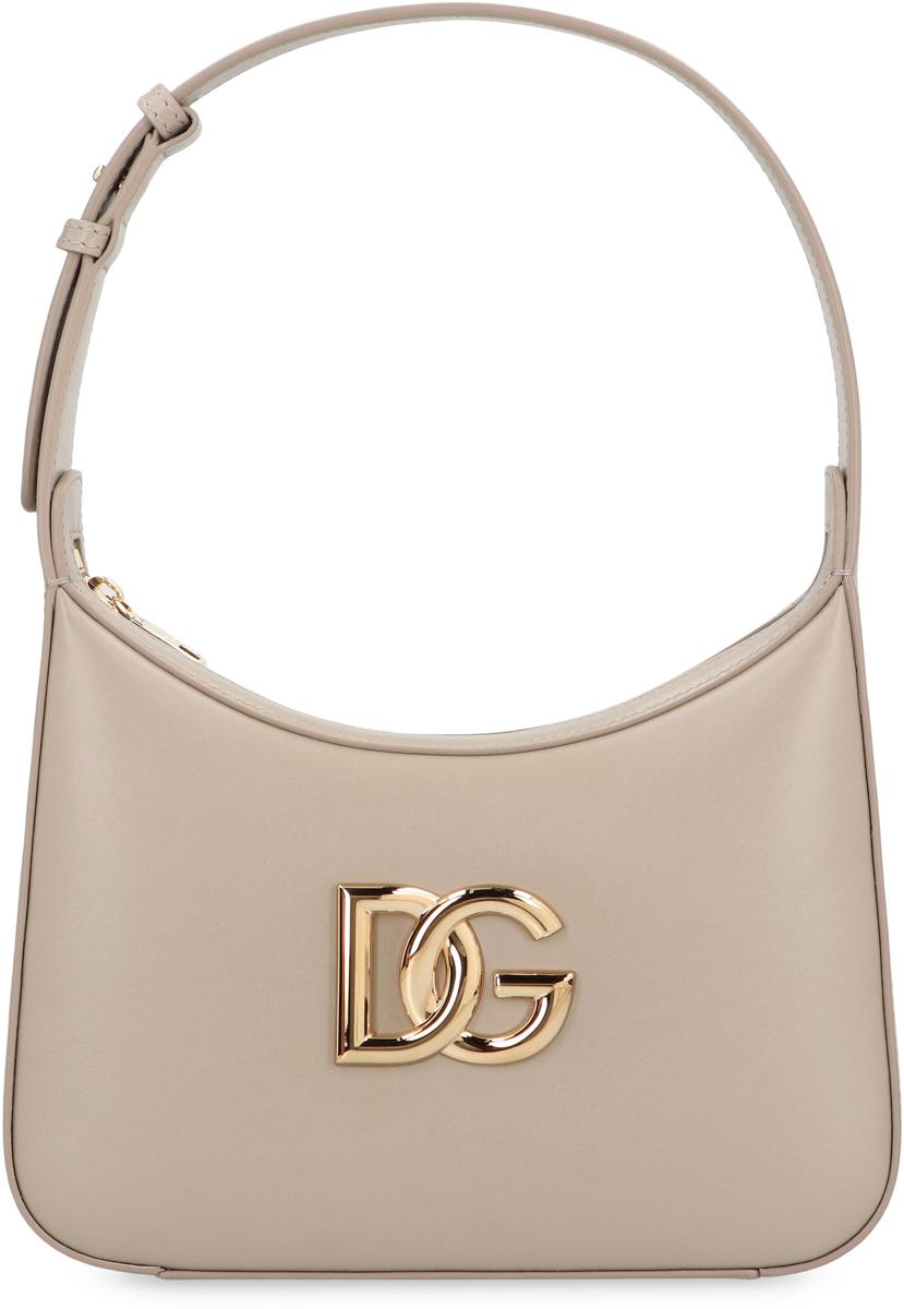 Dolce &amp; Gabbana 3.5 läderaxelväska