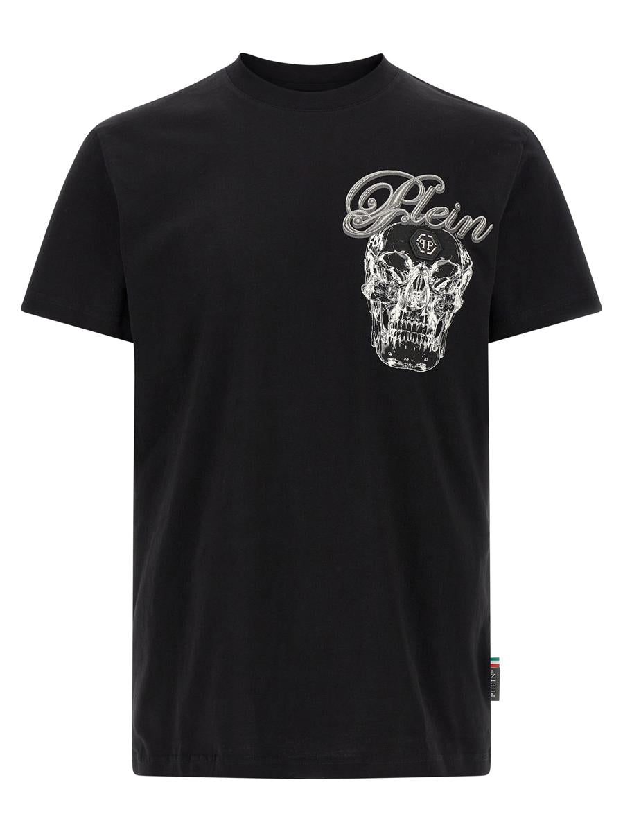 Philipp Plein 'Glass Skull' T-shirt