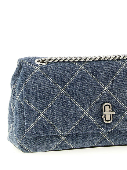 Marc Jacobs 'The Quilted Denim Dual Chain' Axelväska
