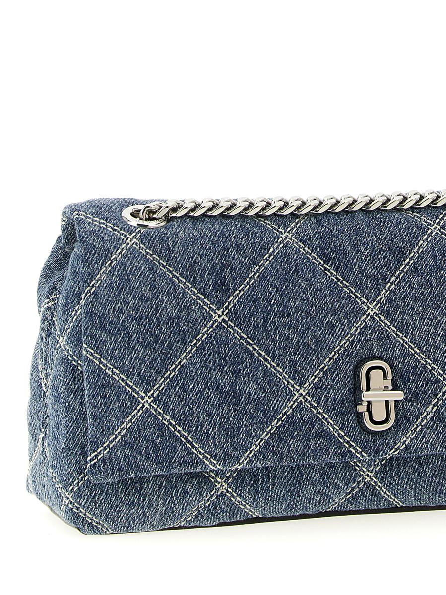 Marc Jacobs 'The Quilted Denim Dual Chain' Axelväska