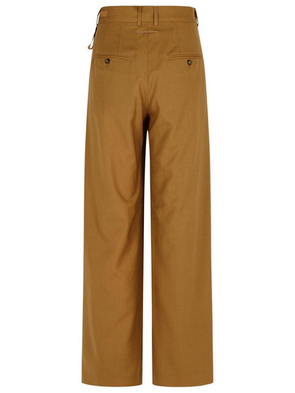MM6 Maison Margiela Beige Ullbyxor