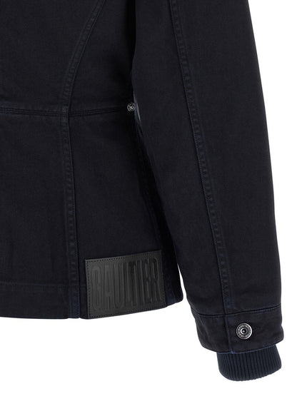 Jean Paul Gaultier 'The Slit Denim'-jacka