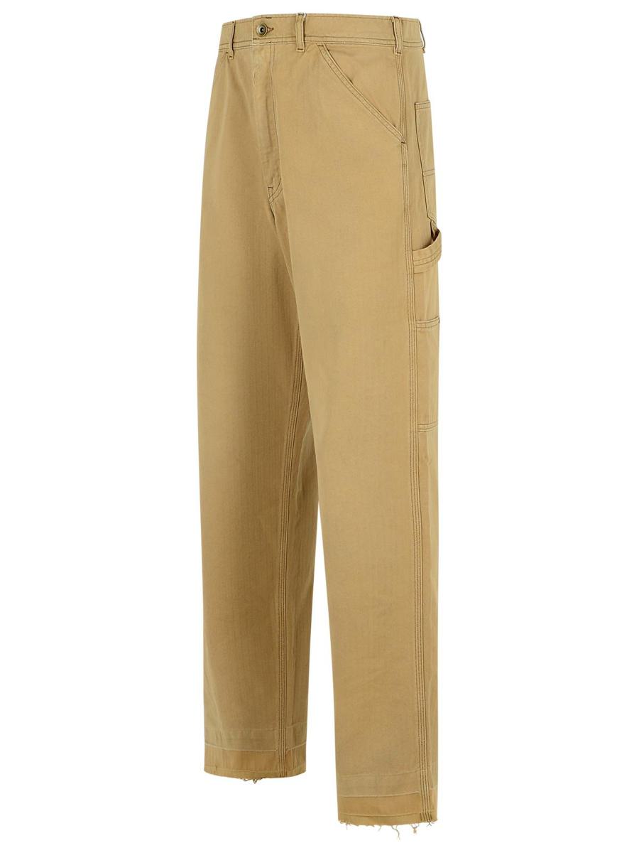 Maison Margiela Beige Bomullsbyxor