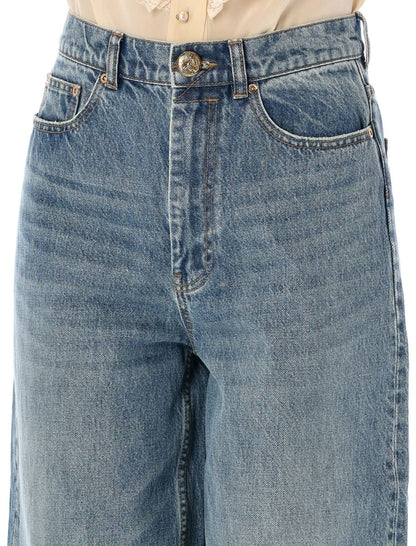 Zimmermann Illustration Barrel Jeans