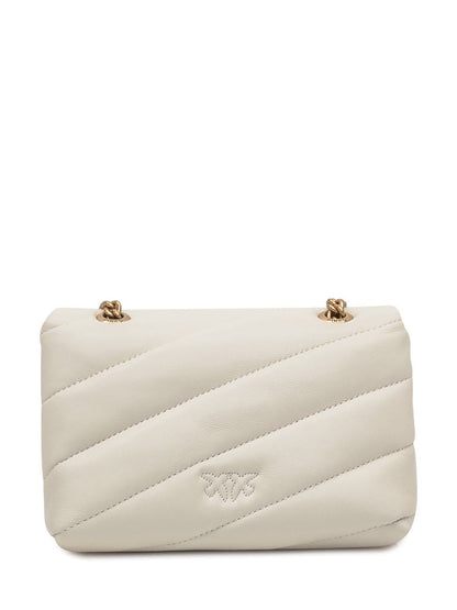 Pinko Pinko Love Mini Puffväska i Läder