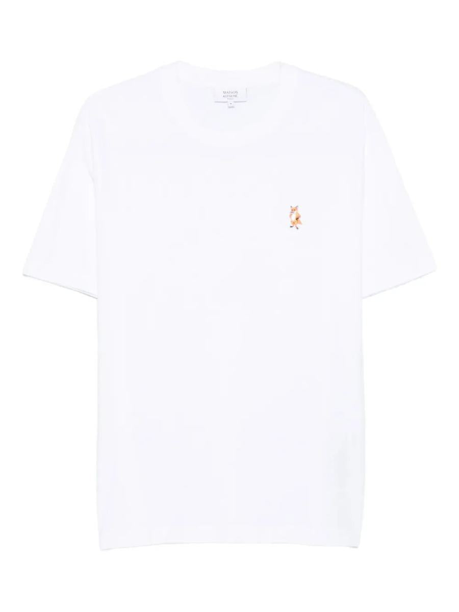 Maison Kitsuné Stående "Räv" Komfort T-shirt Kläder