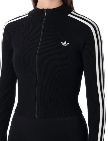 Adidas Originals Adicolor 3-Stripes Slim Stickad Träningströja