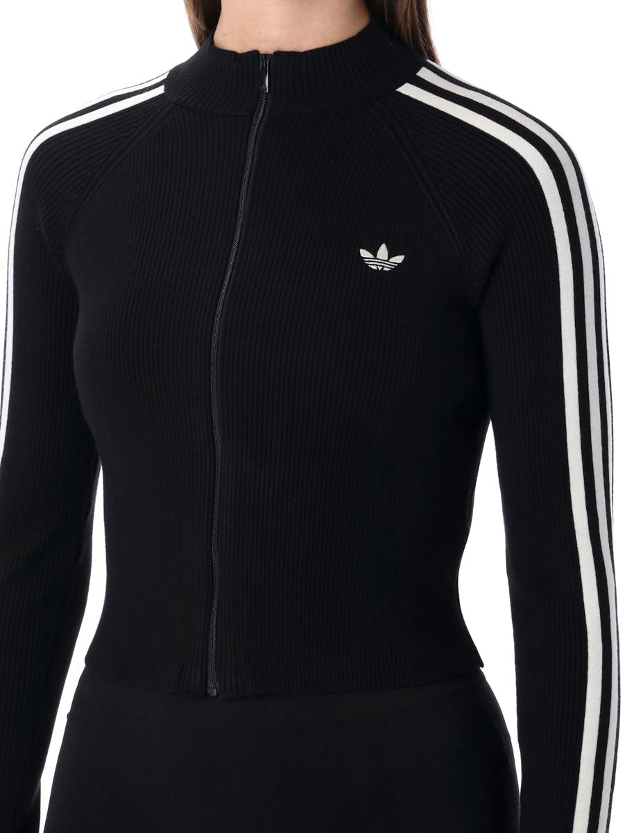 Adidas Originals Adicolor 3-Stripes Slim Stickad Träningströja