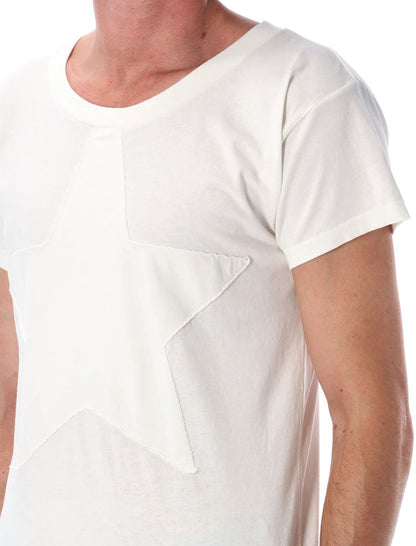 MM6 Maison Margiela T-shirt i bomull med stjärnmärke