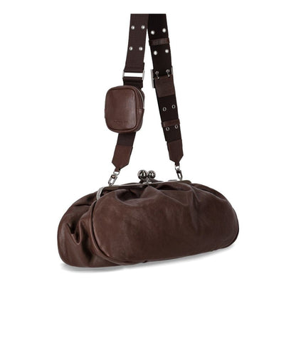 Weekend Max Mara Pasticcino Cristin Stor Mörkbrun Kuvertväska