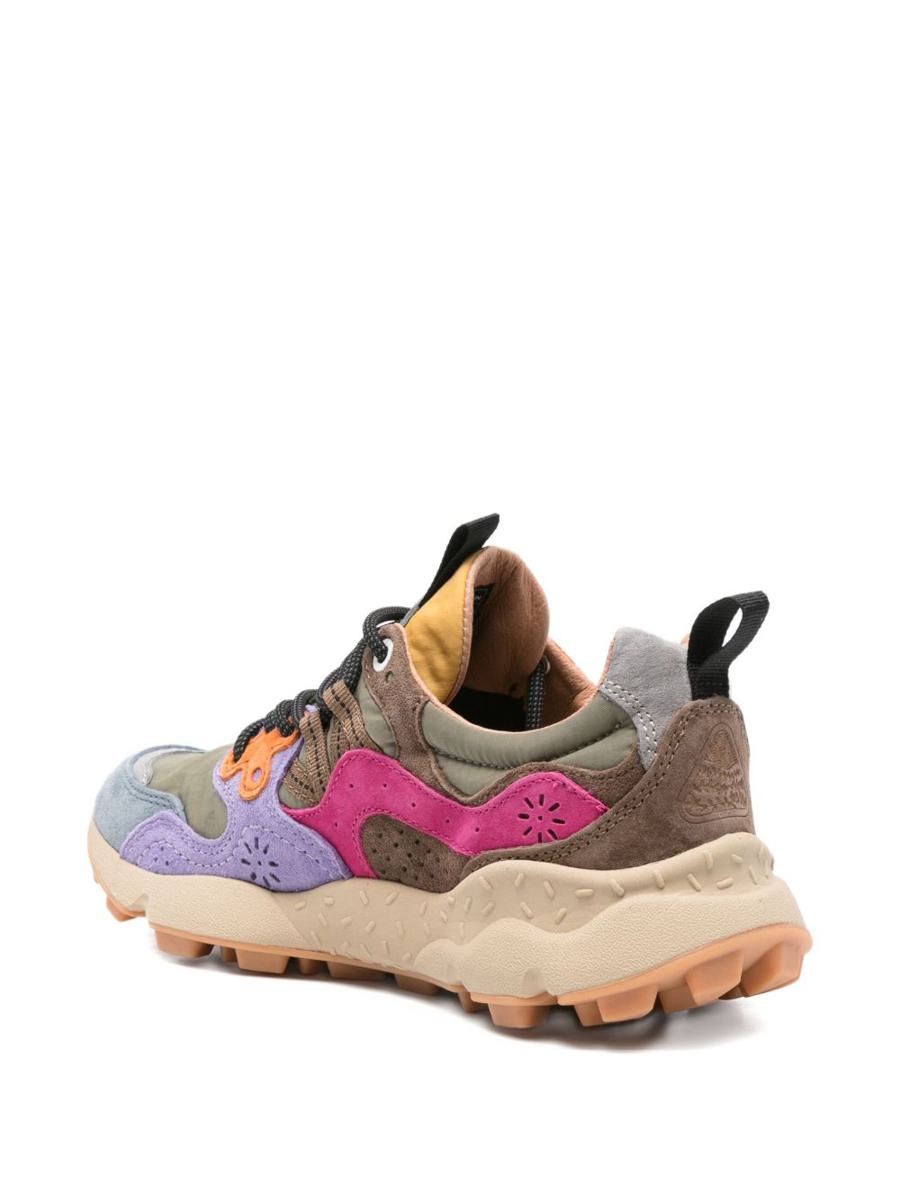 Blommiga bergssneakers