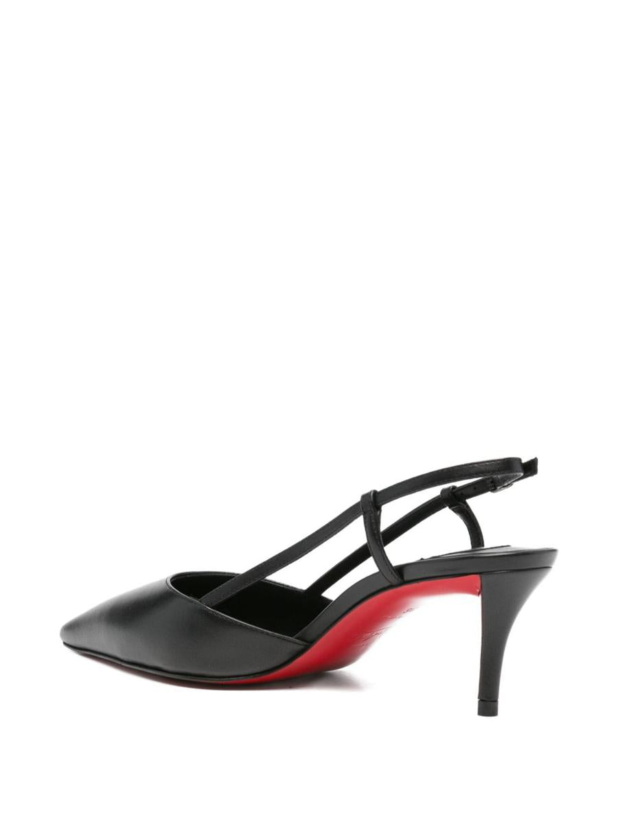 Christian Louboutin med klack svart