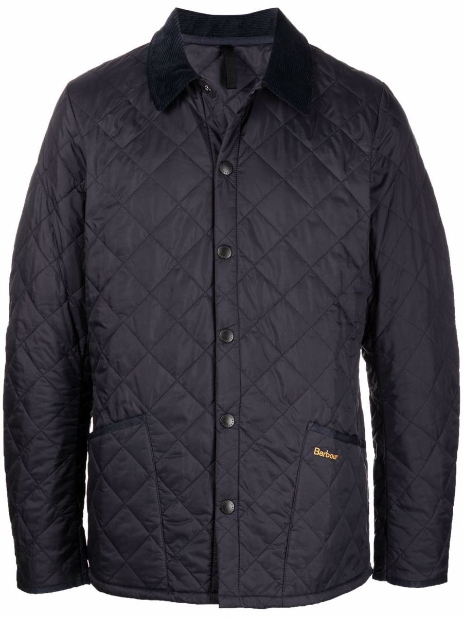 Barbour Blå Quilted Heritage Jacka