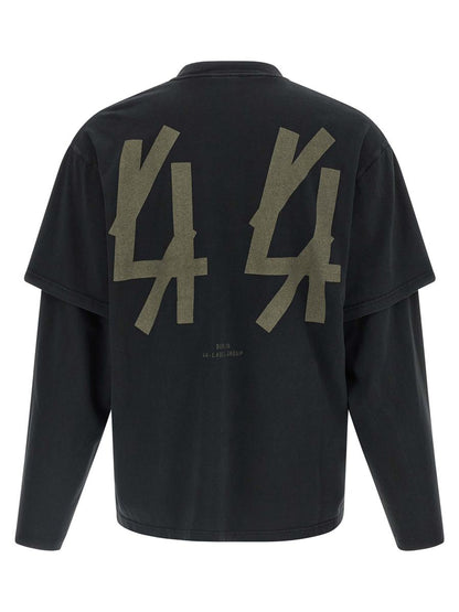 M44 Label Group T-shirt med dubbelärm