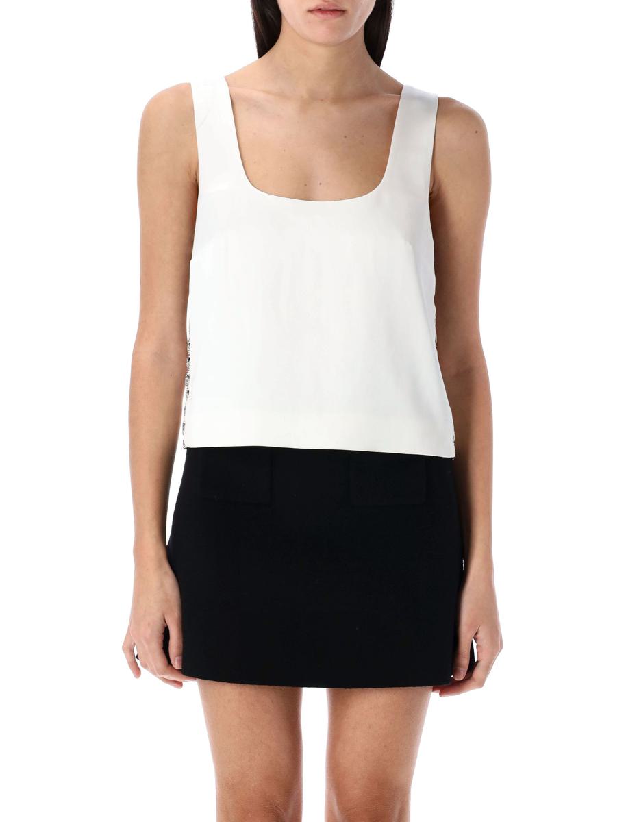 Självporträtt Bonded Satin Vest