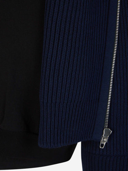 Balenciaga Tröja med dragkedja och huva