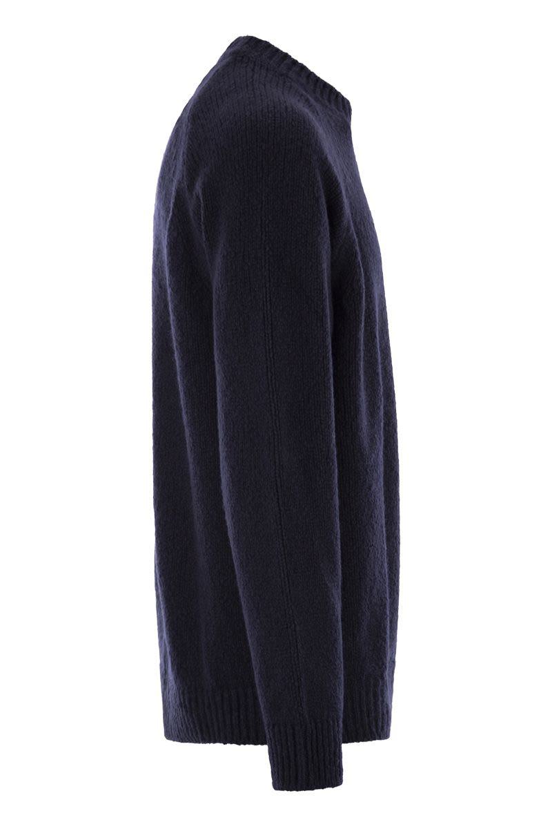Stone Island rundhalsad tröja med raglanärmar