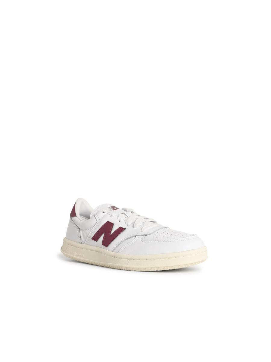 New Balance 'T500' Vita Lädersneakers