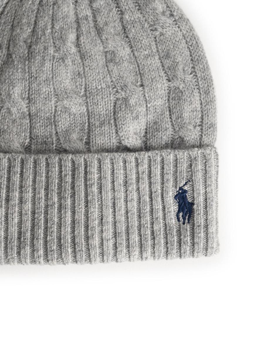 Polo Ralph Lauren Grå Mössa i Ullblandning