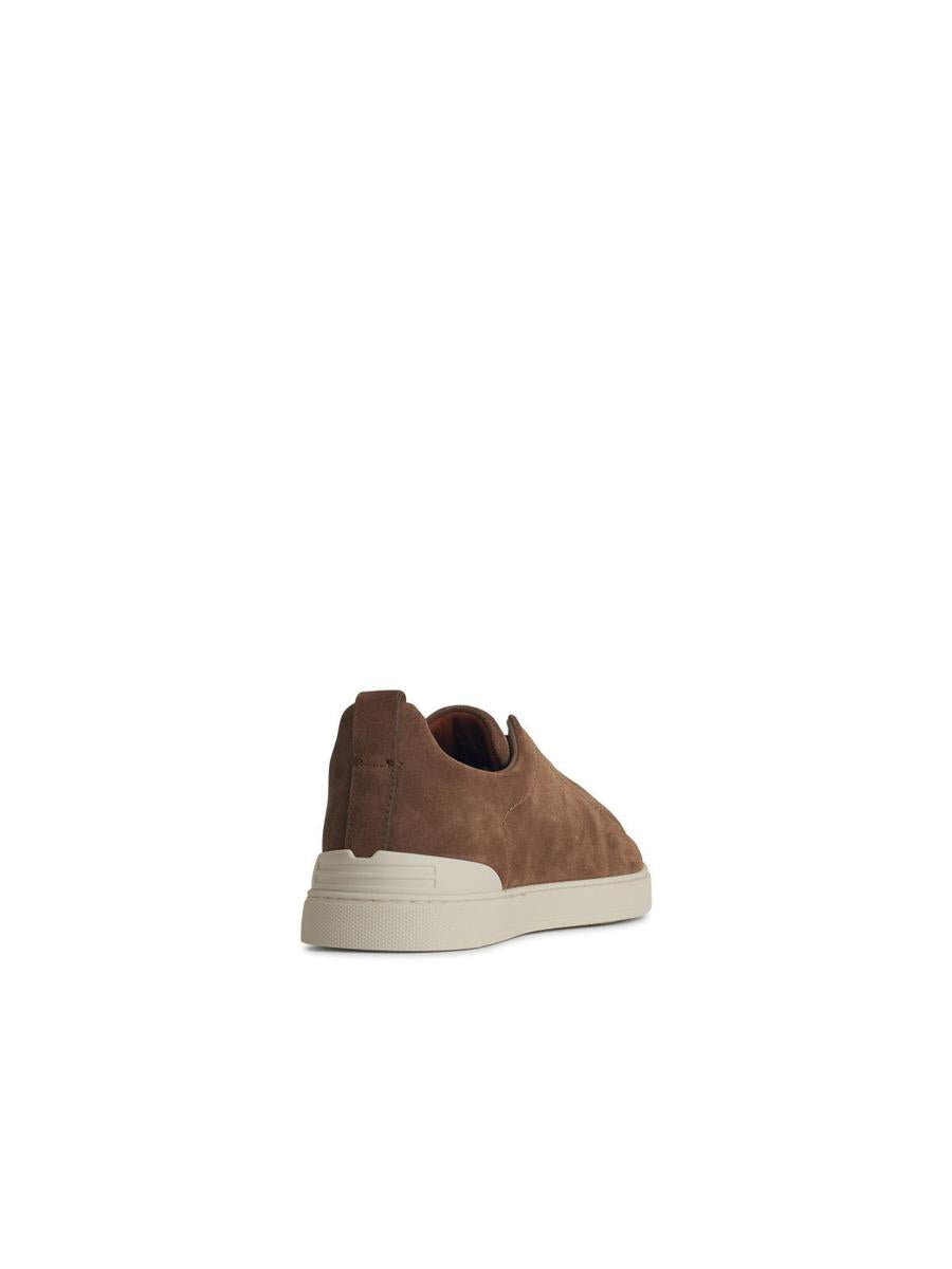Zegna 'Triple' bruna mockasneakers