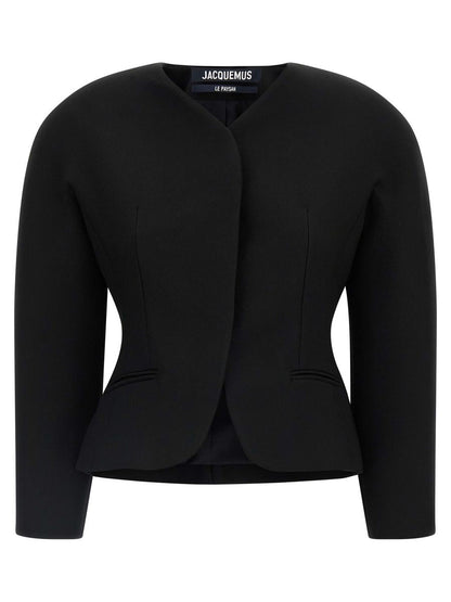 Jacquemus 'La Petite Veste Ovalo' Blazer