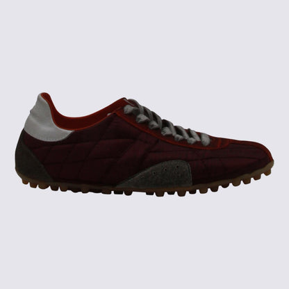 Maison Margiela Mörkröda Sneakers