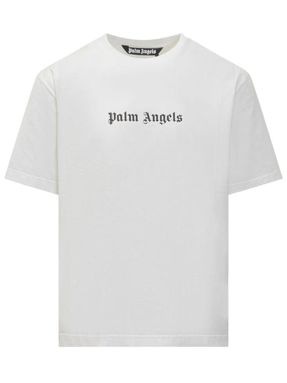 Palm Angels klassisk logotyp t-shirt