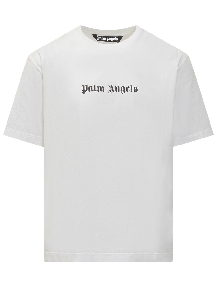 Palm Angels klassisk logotyp t-shirt