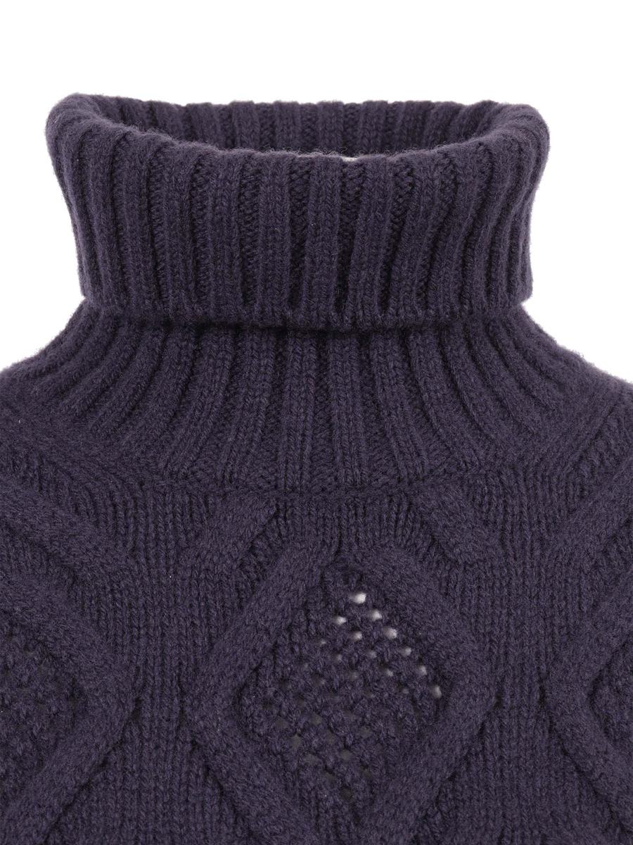 Kangra Cashmere Hög Halsringning
