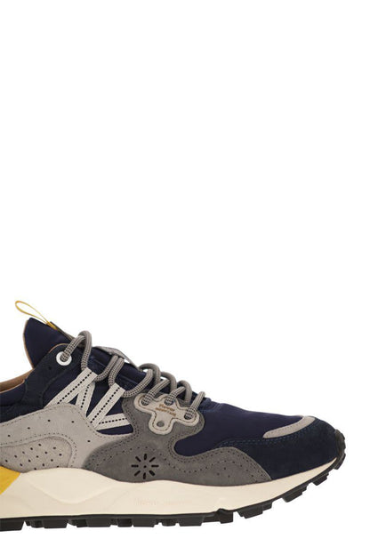 Flower Mountain Yamano 3 - Sneakers i mocka och tekniskt tyg