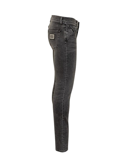 Dolce &amp; Gabbana Dolce &amp; Gabbana Herr Slitna Jeans