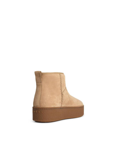 Hogan Beige Mocka Ankelstövlar