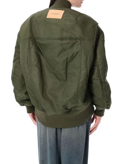 JW Anderson överdimensionerad bomberjacka